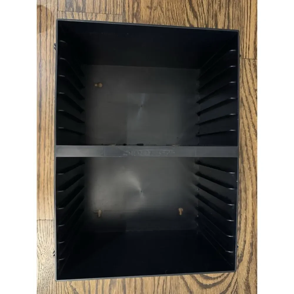 Case Logic 14 DVD Hard Plastic Storage Rack Wall Mount Holder Black